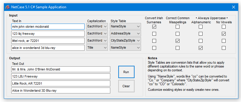 NetCase for .NET Screen Shot